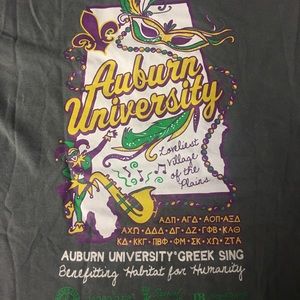 Auburn Alabama Sorority Fraternity T Shirt